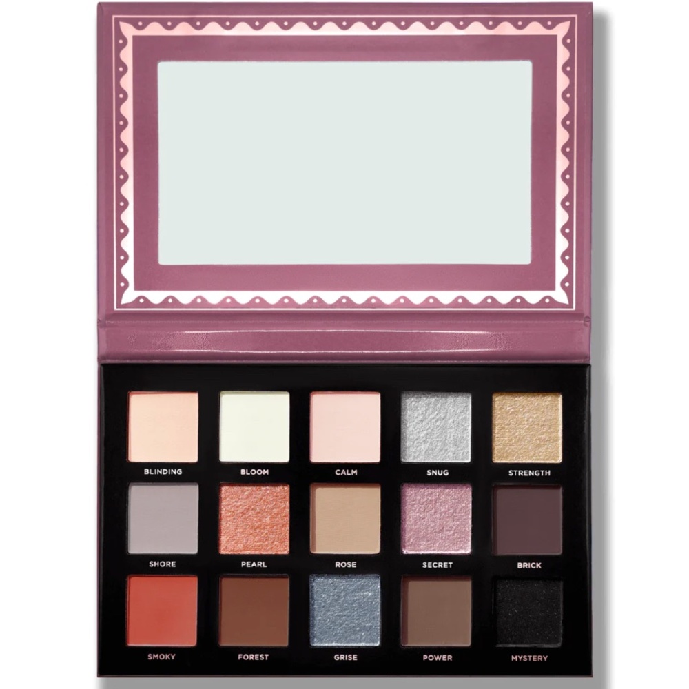 Ace Beaute Smoky Roses Eyeshadow Palette - 15 Shades